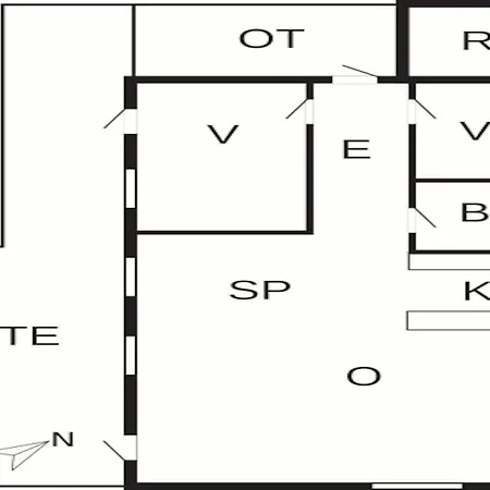 Prázdninový dům 5 Person In Ringkobing Søndervig